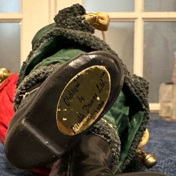 Clothtique Santa “Possible Dreams” figure in lovely green suit. - Picture 6 of 10
